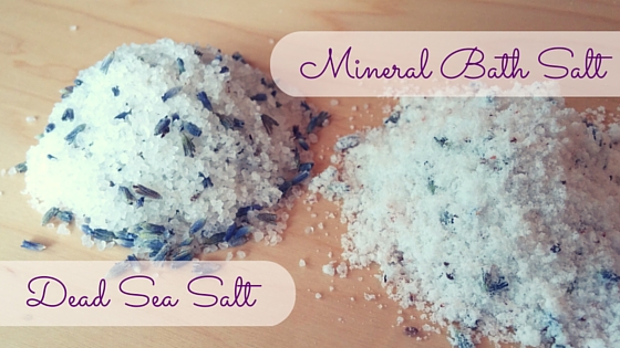 Mineral Bath Salt vs. Dead Sea Salt